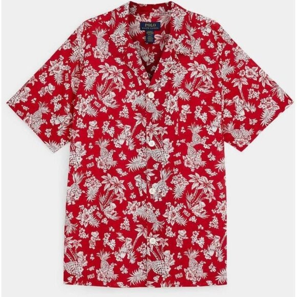 Polo Ralph Lauren Other - Polo Ralph Lauren Hawaiian Teddy Bear Pyjama Shirt